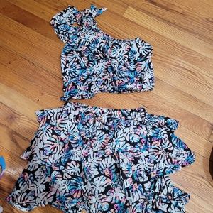 Set shirt and top